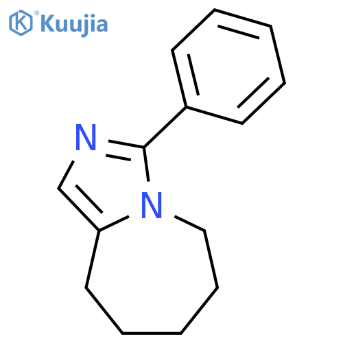 6,7,8,9-tetrahydro-3-phenyl-5H-Imidazo[1,5-a]azepine structure