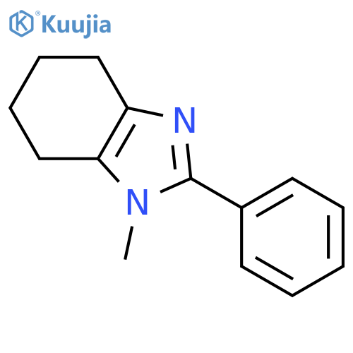 1H-Benzimidazole,4,5,6,7-tetrahydro-1-methyl-2-phenyl- structure