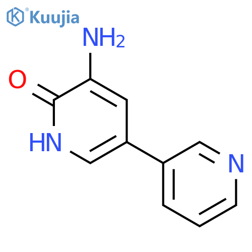 5-Amino-[3,3'-bipyridin]-6(1H)-one structure