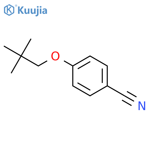 4-(Neopentyloxy)benzonitrile structure