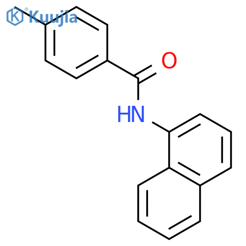 Benzamide, 4-methyl-N-1-naphthalenyl- structure
