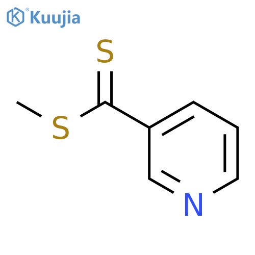 3-Pyridinecarbodithioic acid, methyl ester structure