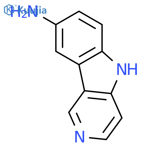 5H-Pyrido[4,3-b]indol-8-amine structure
