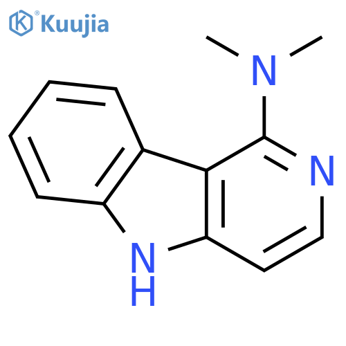 N,N-dimethyl-5H-Pyrido[4,3-b]indol-1-amine structure
