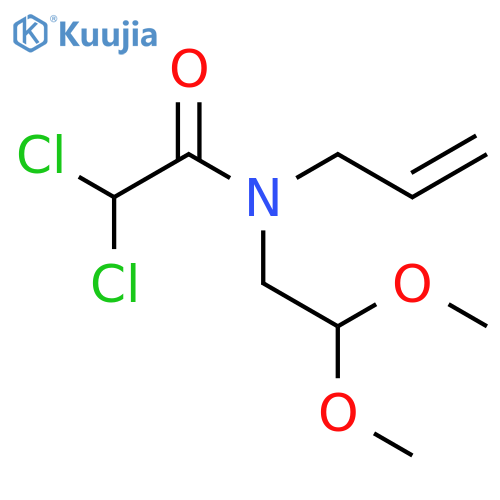 Acetamide, 2,2-dichloro-N-(2,2-dimethoxyethyl)-N-2-propenyl- structure