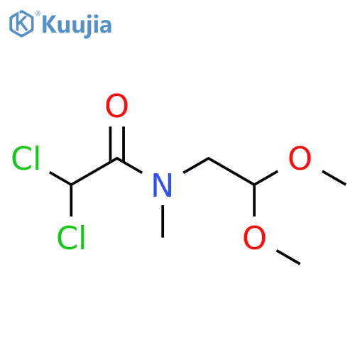 Acetamide, 2,2-dichloro-N-(2,2-dimethoxyethyl)-N-methyl- structure