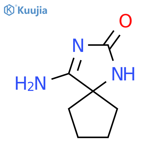 4-amino-1,3-diazaspiro4.4non-3-en-2-one structure