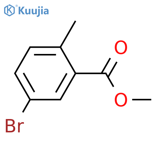Methyl 5-bromo-2-methylbenzoate structure