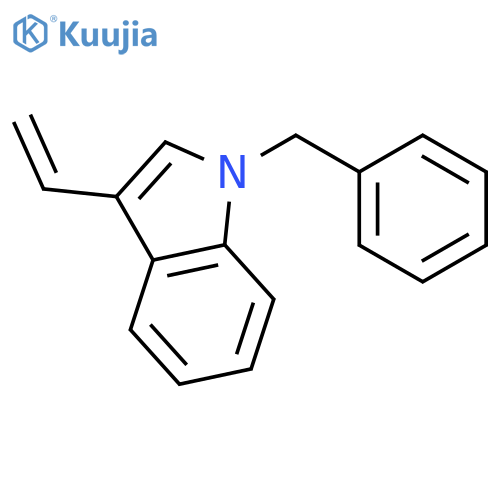1H-Indole, 3-ethenyl-1-(phenylmethyl)- structure