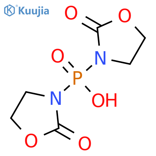 PHOSPHINIC ACID, BIS(2-OXO-3-OXAZOLIDINYL)- structure