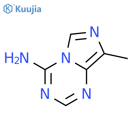 8-methyl-Imidazo[1,5-a]-1,3,5-triazin-4-amine structure