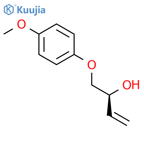 3-BUTEN-2-OL, 1-(4-METHOXYPHENOXY)-, (2S)- structure