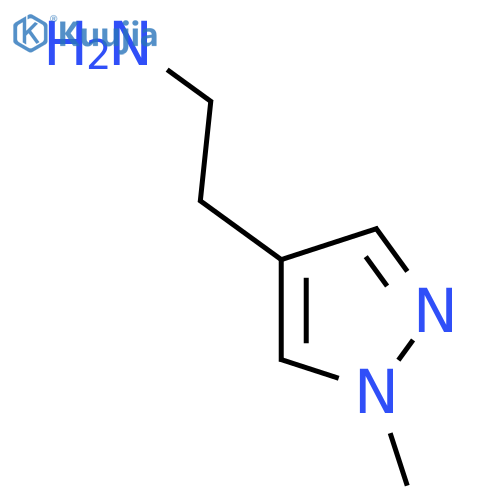 2-(1-Methyl-1H-pyrazol-4-yl)ethan-1-amine structure