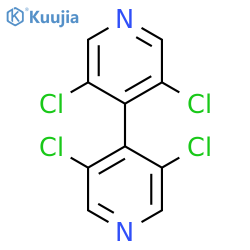 4,4'-BIPYRIDINE, 3,3',5,5'-TETRACHLORO- structure