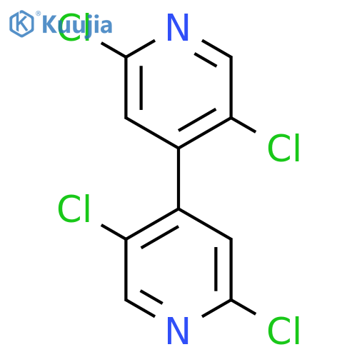 4,4'-Bipyridine, 2,2',5,5'-tetrachloro- structure