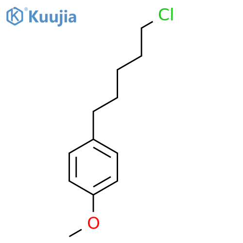 1-(5-Chloropentyl)-4-methoxybenzene structure