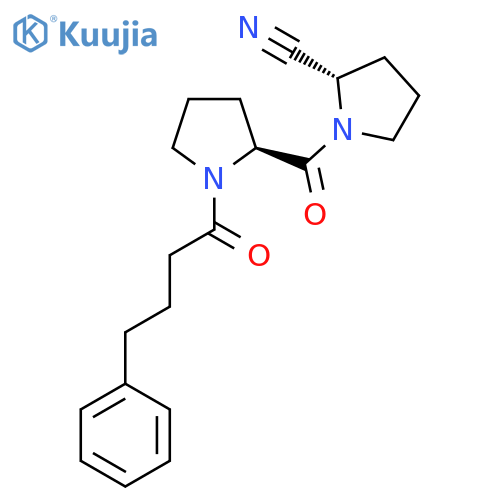 (2s)-1-[1-(4-Phenylbutanoyl)-L-Prolyl]pyrrolidine-2-Carbonitrile structure