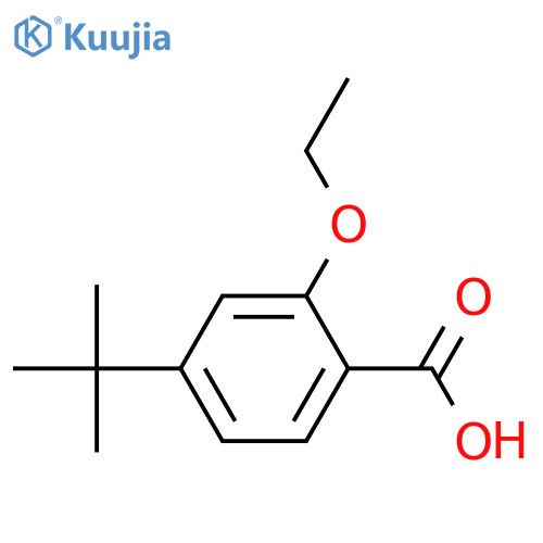 4-tert-Butyl-2-ethoxybenzoic Acid structure