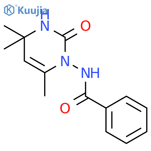 BENZAMIDE, N-(3,4-DIHYDRO-4,4,6-TRIMETHYL-2-OXO-1(2H)-PYRIMIDINYL)- structure