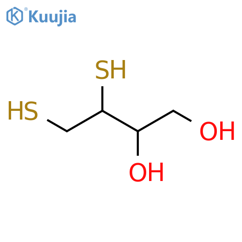 1,2-Butanediol, 3,4-dimercapto- structure