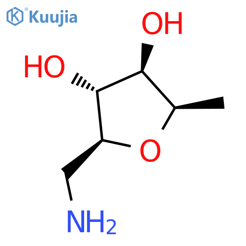 L-Glucitol, 6-amino-2,5-anhydro-1,6-dideoxy- structure