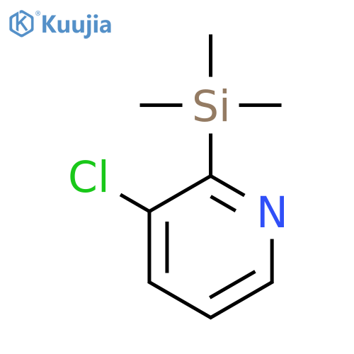 3-Chloro-2-(trimethylsilyl)pyridine structure