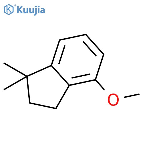 1H-Indene, 2,3-dihydro-4-methoxy-1,1-dimethyl- structure