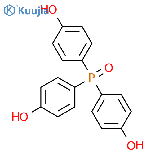 tris(4-hydroxyphenyl)phosphine oxide structure