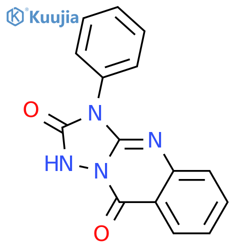 [1,2,4]Triazolo[5,1-b]quinazoline-2,9(1H,3H)-dione, 3-phenyl- structure
