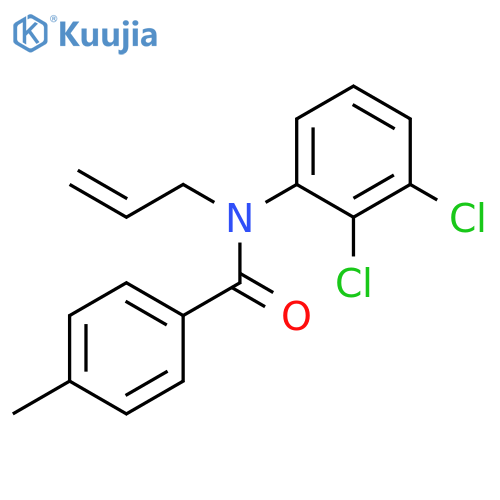 BENZAMIDE, N-(2,3-DICHLOROPHENYL)-4-METHYL-N-2-PROPENYL- structure