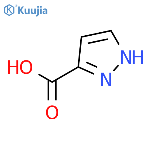 1H-Pyrazole-3-carboxylicacid structure