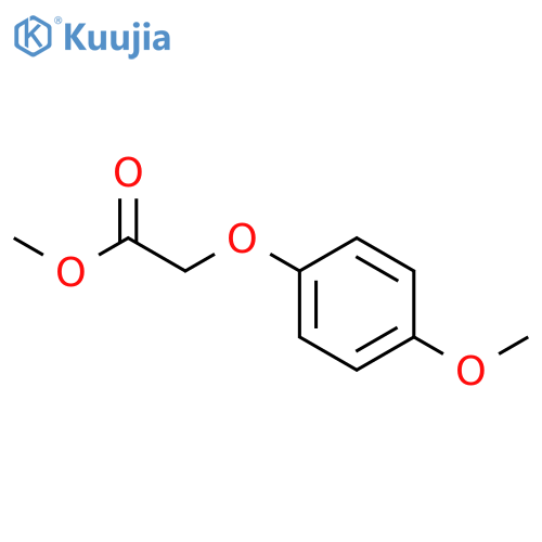Methyl (4-methoxyphenoxy)acetate structure