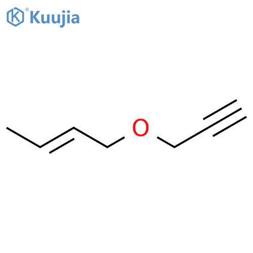 2-Butene, 1-(2-propynyloxy)-, (E)- structure