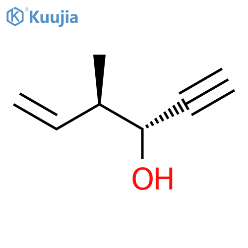 5-Hexen-1-yn-3-ol, 4-methyl-, (R*,R*)- structure