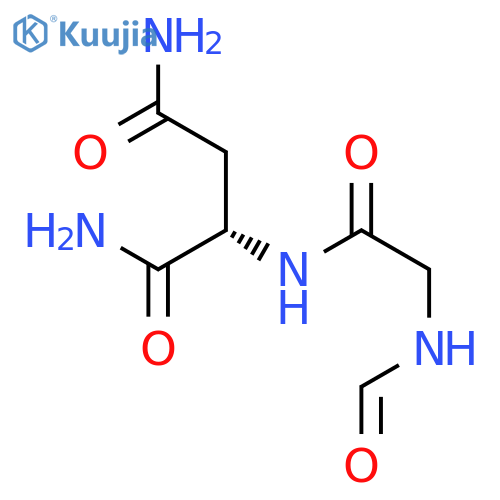 L-Aspartamide, N-formylglycyl- structure