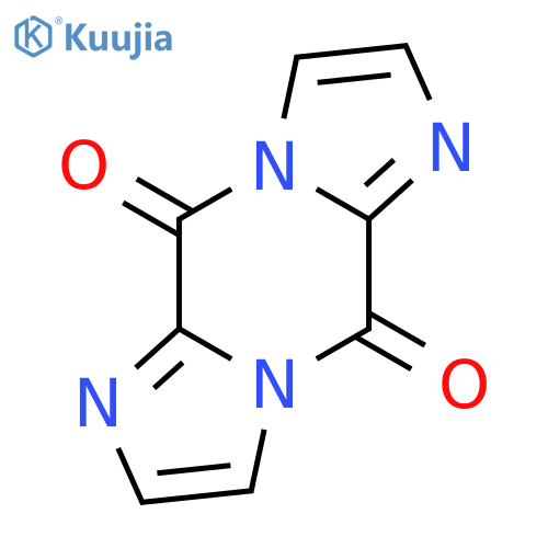 5H,10H-Diimidazo[1,2-a:1',2'-d]pyrazine-5,10-dione structure