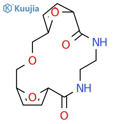 3,18,19-trioxa-10,13-diazatricyclo[13.2.1.1~5,8~]nonadeca-1(17),5,7,15-tetraene-9,14-dione structure