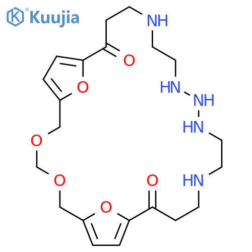3,5,29,30-Tetraoxa-14,17,18,19,22-pentaazatricyclo[24.2.1.17,10]triaconta-7,9,26,28-tetraene-11,25-dione structure