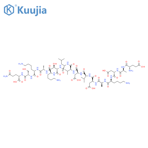 PARATHYROID HORMONE FRAGMENT(ASP76)-HUMAN 69-84) structure