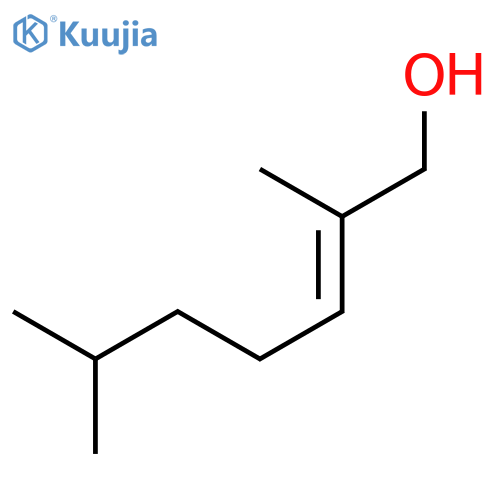 2-Hepten-1-ol, 2,6-dimethyl-, (E)- structure