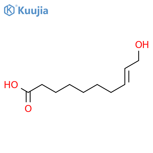 8-Decenoic acid,10-hydroxy- structure