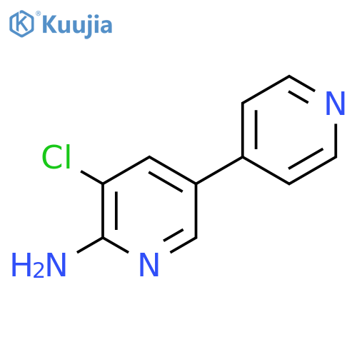 [3,4'-Bipyridin]-6-amine, 5-chloro- structure