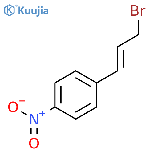 1-(1E)-3-Bromoprop-1-en-1-yl-4-nitrobenzene structure