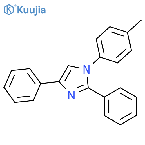 1H-IMIDAZOLE, 1-(4-METHYLPHENYL)-2,4-DIPHENYL- structure