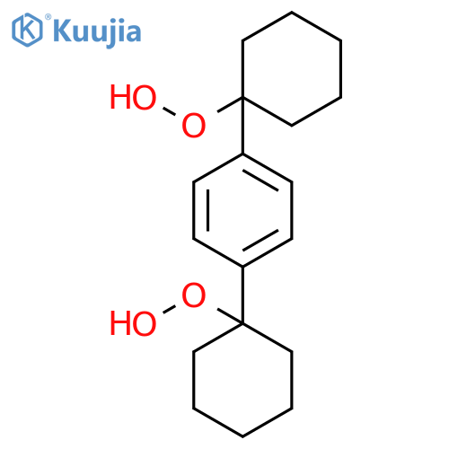 1,1'-(1,4-Phenylene)dicyclohexyldihydroperoxide structure