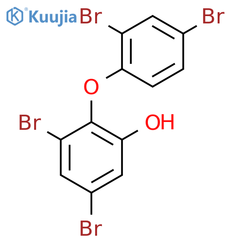 Phenol,3,5-dibromo-2-(2,4-dibromophenoxy)- structure