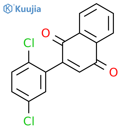 1,4-Naphthalenedione, 2-(2,5-dichlorophenyl)- structure