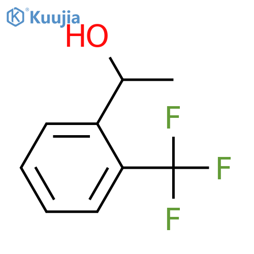 1-2-(Trifluoromethyl)phenylethanol structure