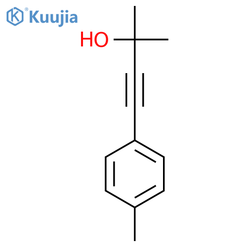 2-Methyl-4-(p-tolyl)but-3-yn-2-ol structure