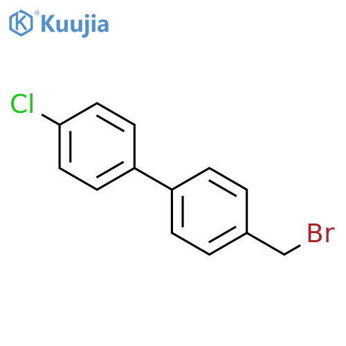 1,1'-Biphenyl, 4-(bromomethyl)-4'-chloro- structure